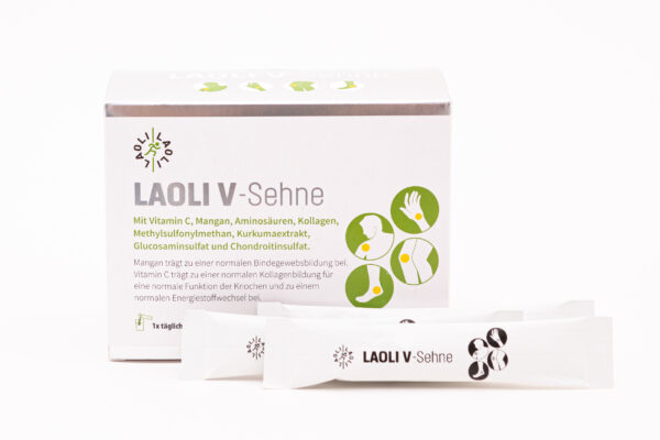 LAOLI® V -Sehne: Effektive Nahrungsergänzung für die Regeneration bei Sehnenscheidenentzündung, Tennisarm und Fersensporn